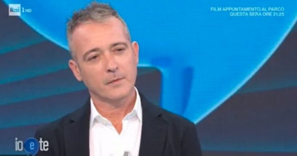 Pierluigi Diaco e la gaffe a Io e te