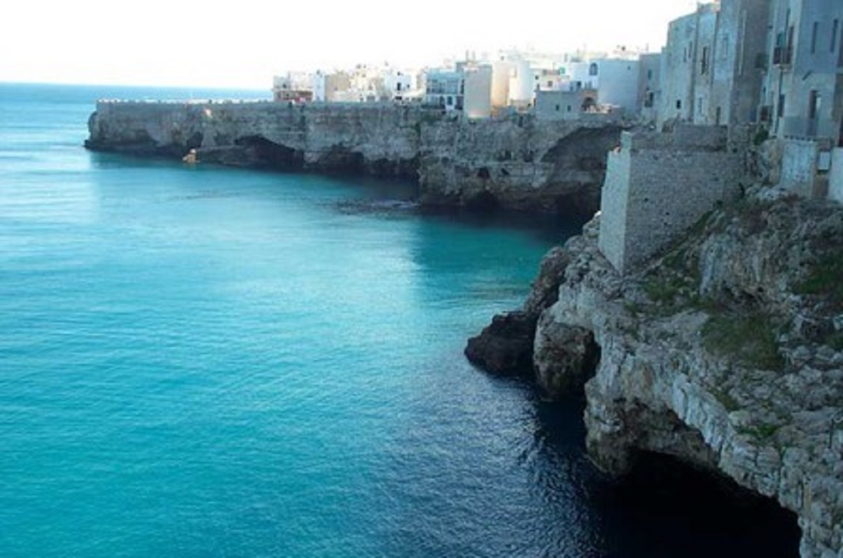 Polignano a mare in una foto Ansa
