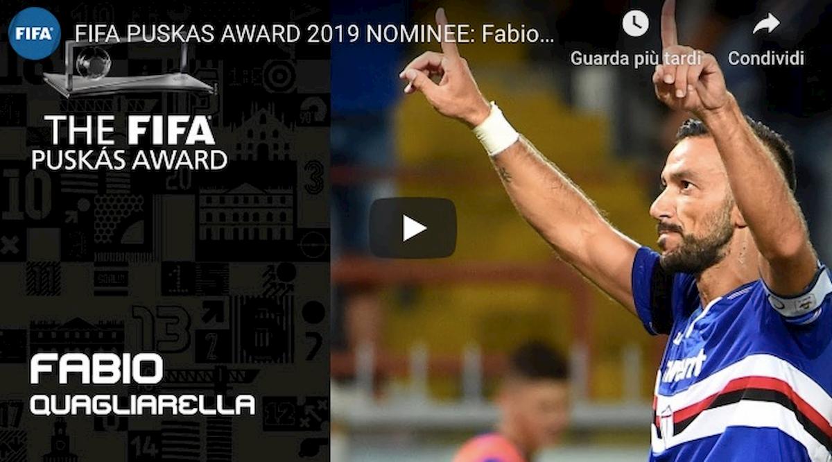 Puskas Quagliarella gol tacco Napoli video YouTube