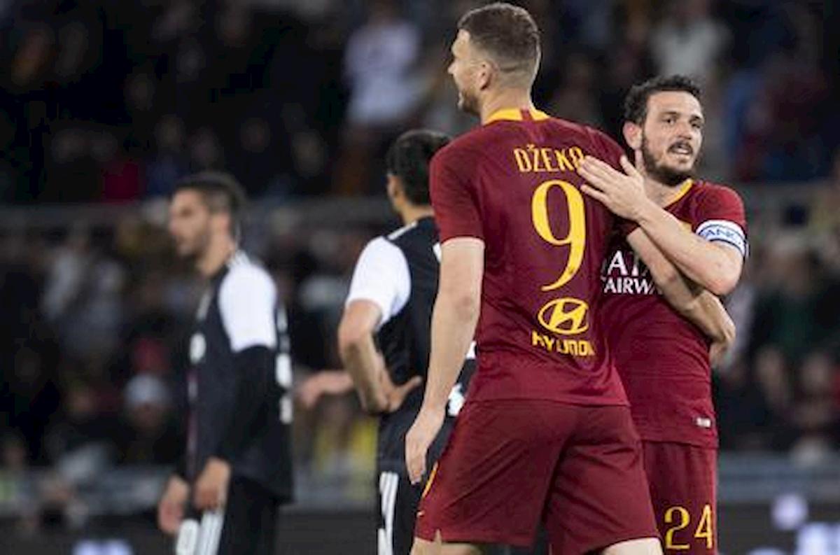 Roma Dzeko Florenzi fascia capitano