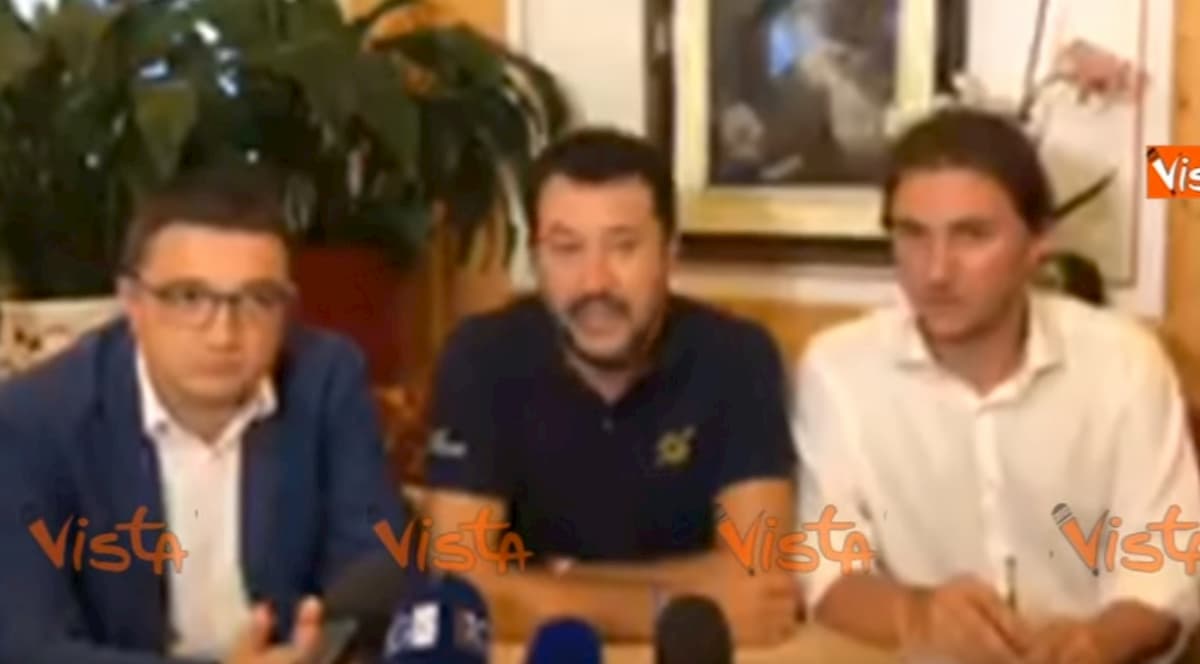 Salvini: "Da M5s e Pd governo della truffa" VIDEO