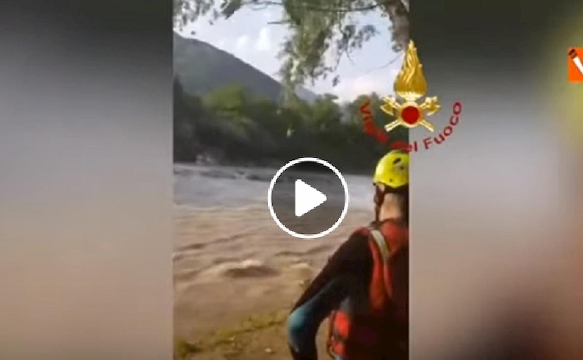 serio piena improvvisa fiume