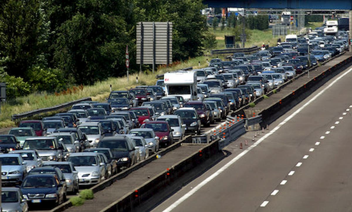 Traffico in autostrada