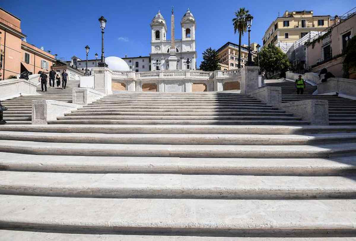 La scalinata di Trinità dei Monti