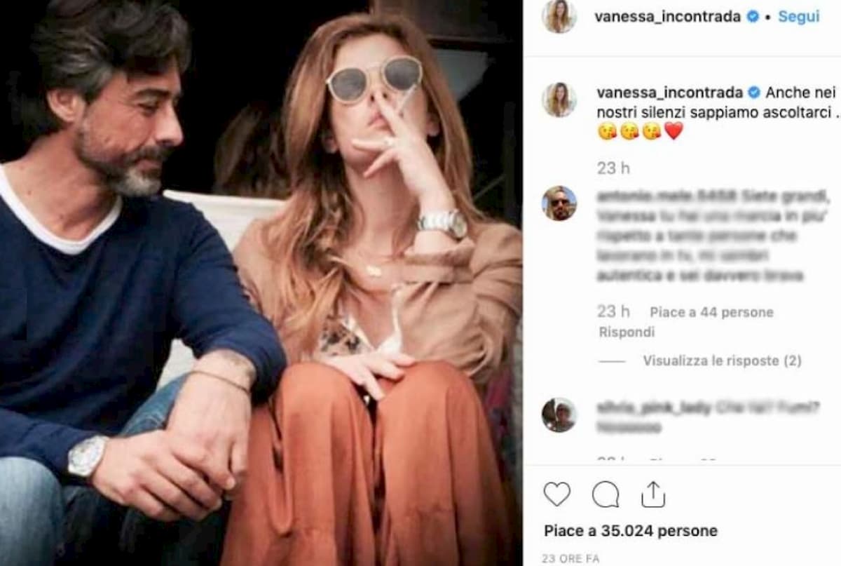 Vanessa Incontrada, foto mentre fuma. Sui social arrivano le critiche