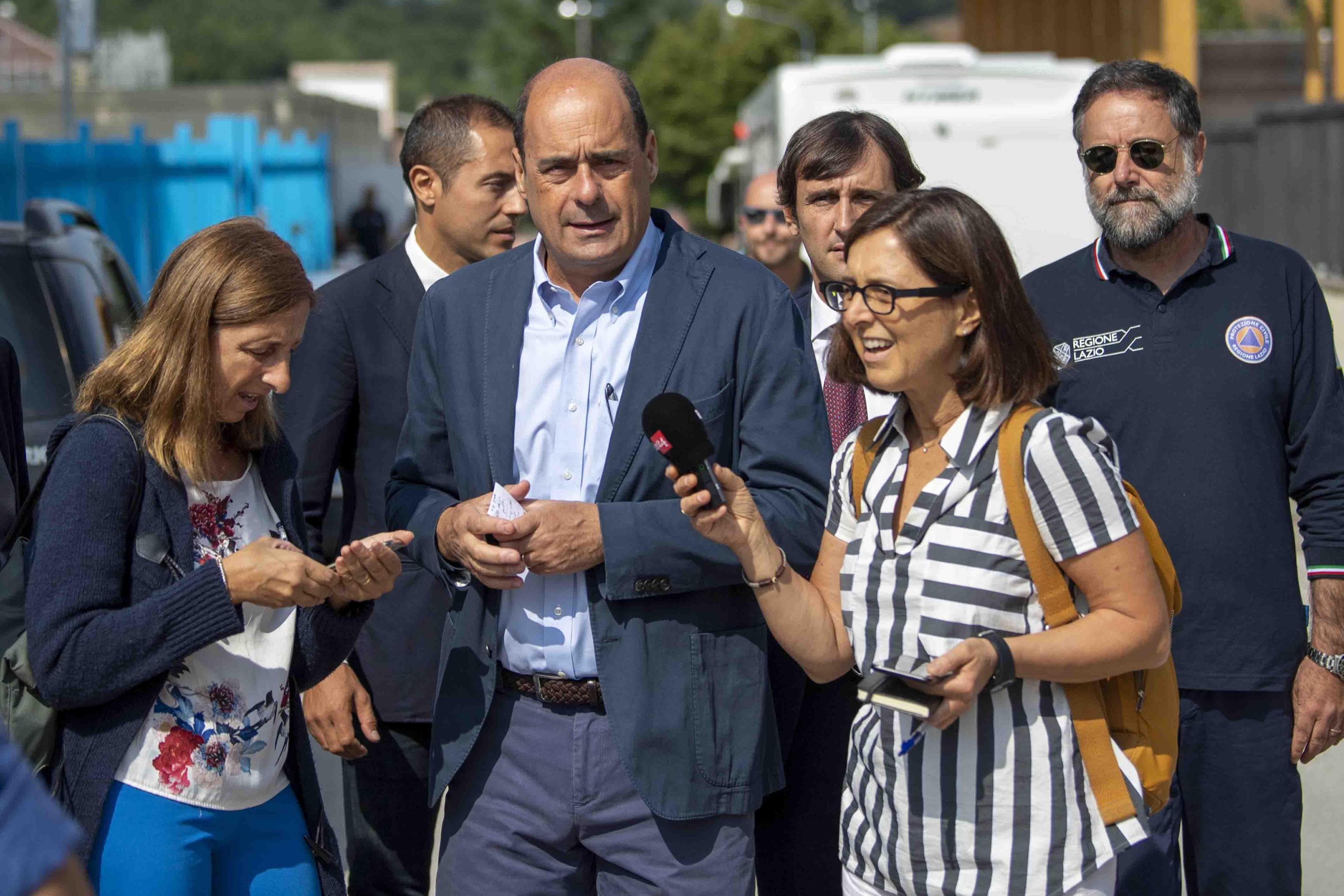 Nicola Zingaretti govenro Pd M5s