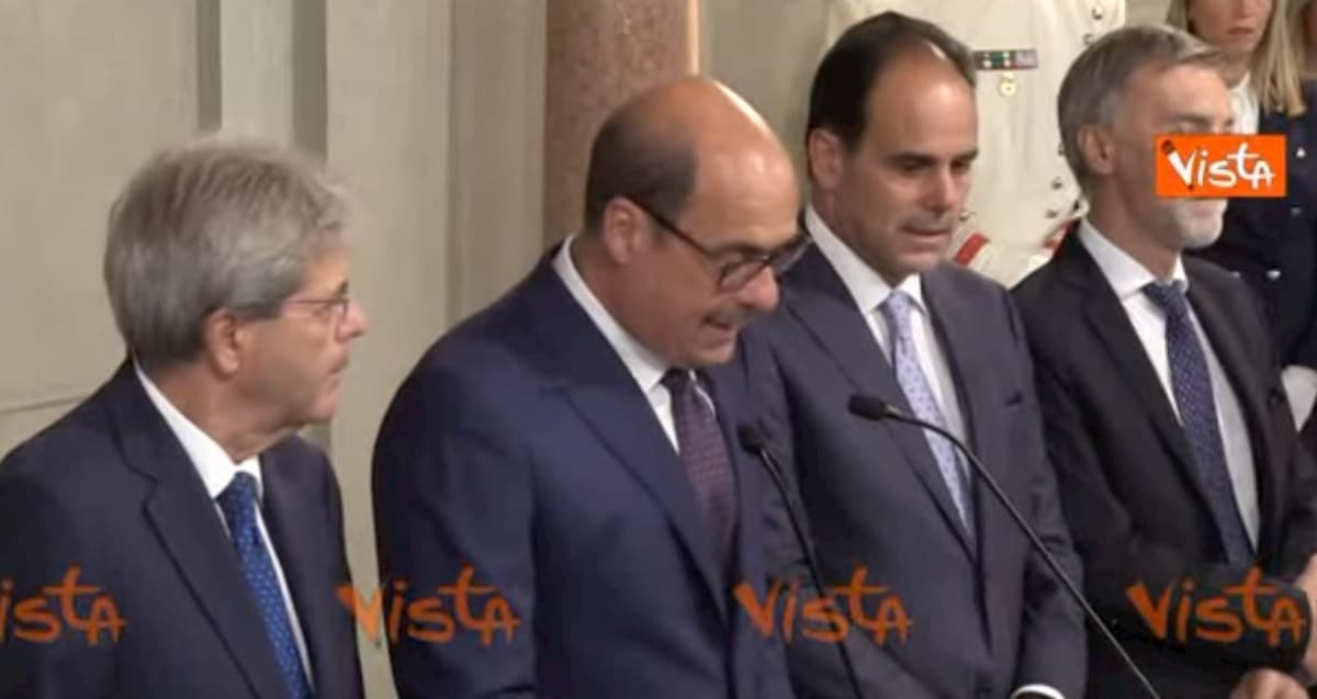 Pd, Zingaretti al Quirinale per le Consultazioni: il discorso integrale VIDEO