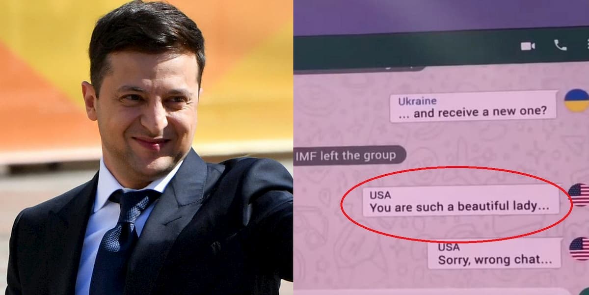 Volodymyr Zelensky e la finta chat su WhatsApp tra i leader mondiali