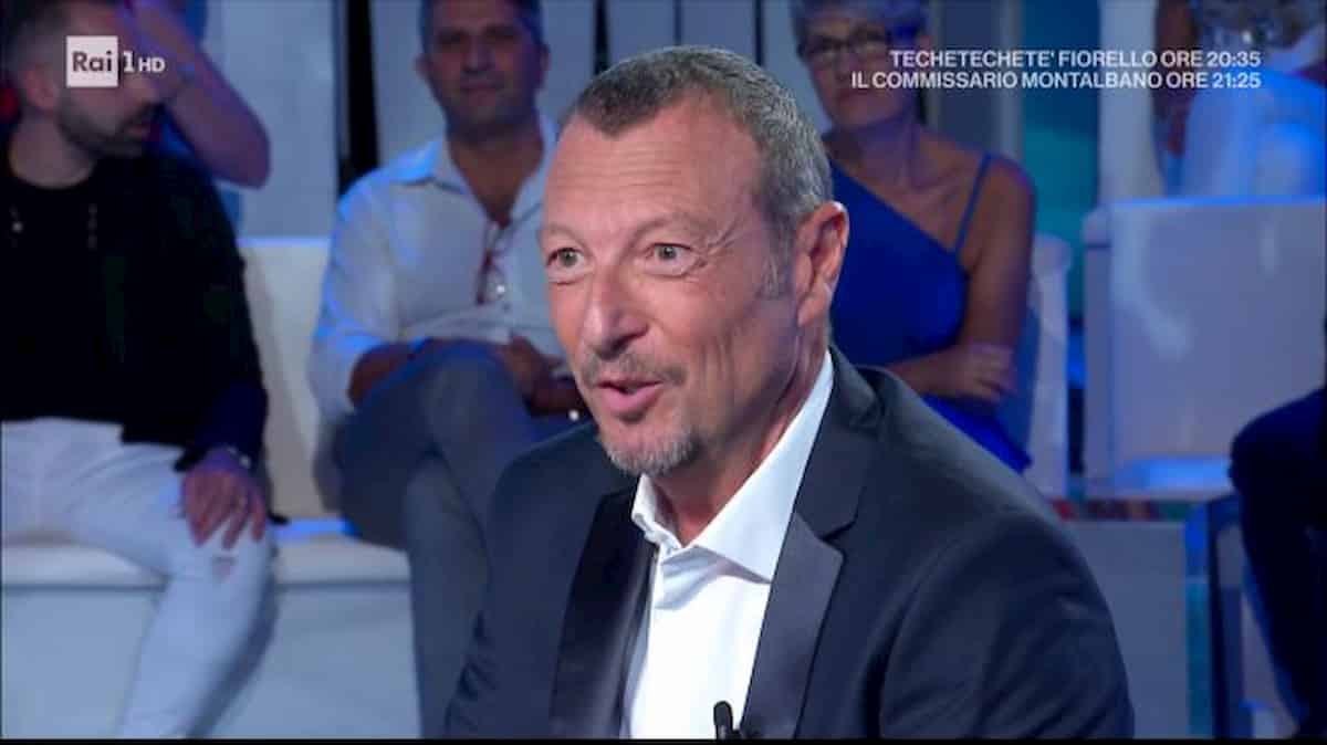 Domenica In, Amadeus racconta il suo periodo buio: "Quando non ti chiama più nessuno..."