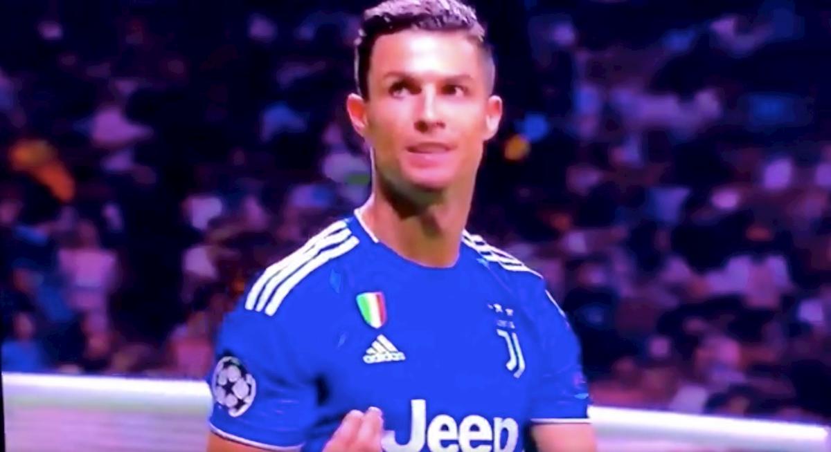 Atletico Juve Cristiano Ronaldo gesto