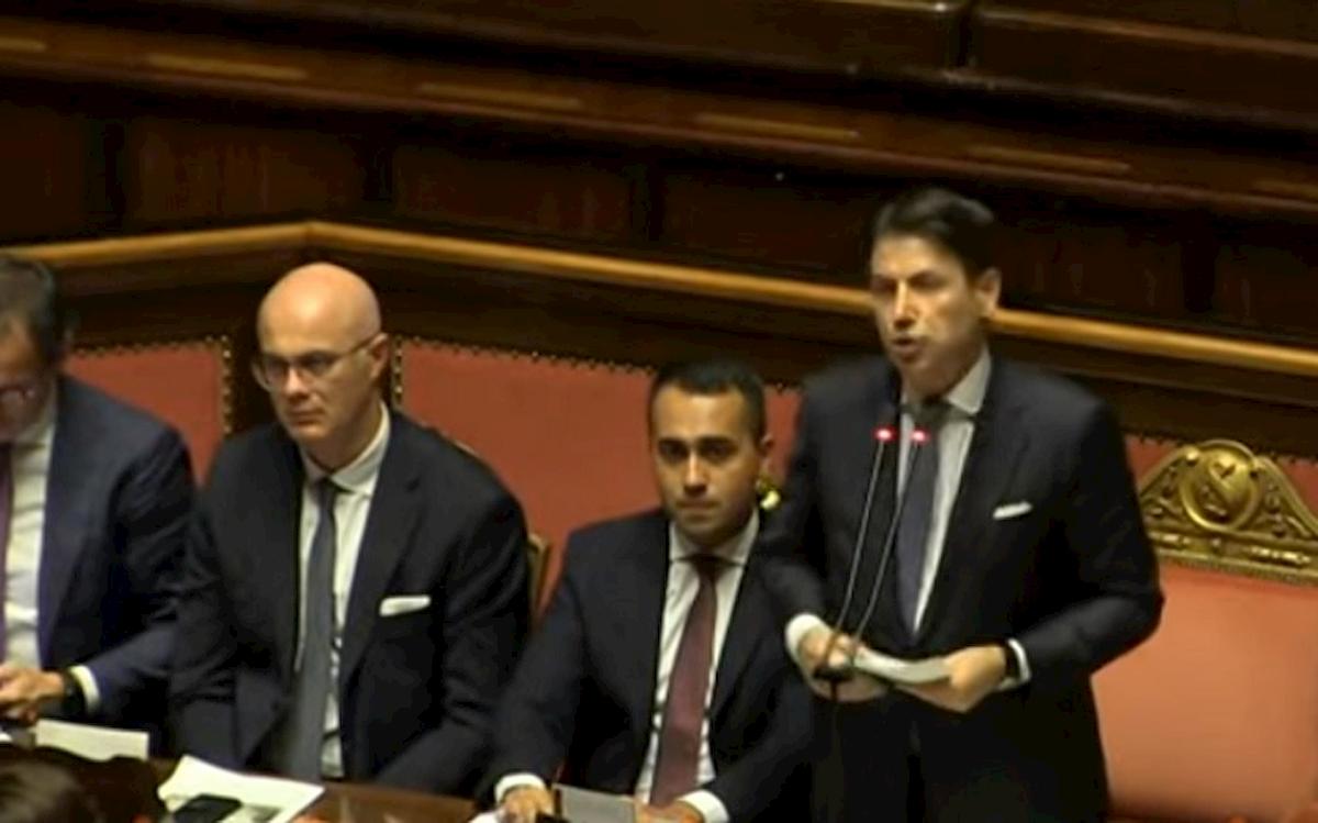 conte parla di bibbiano