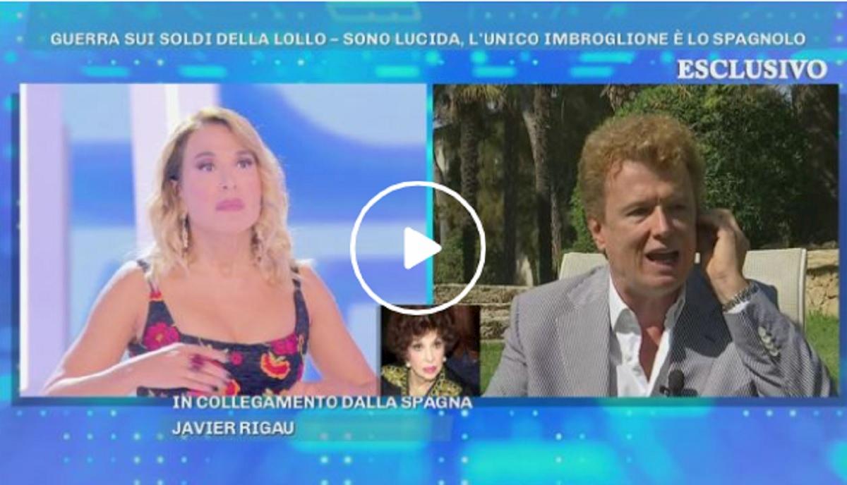 Javier Rigau intervistato da Barbara D'Urso