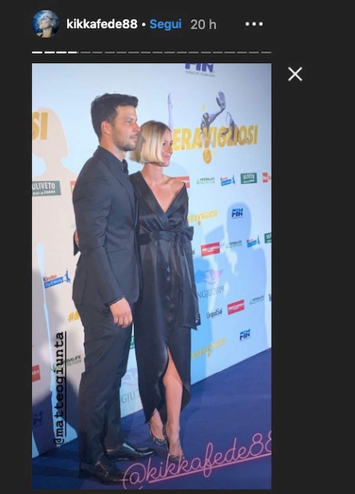 Federica Pellegrini Matteo Giunta Instagram amore tra i due