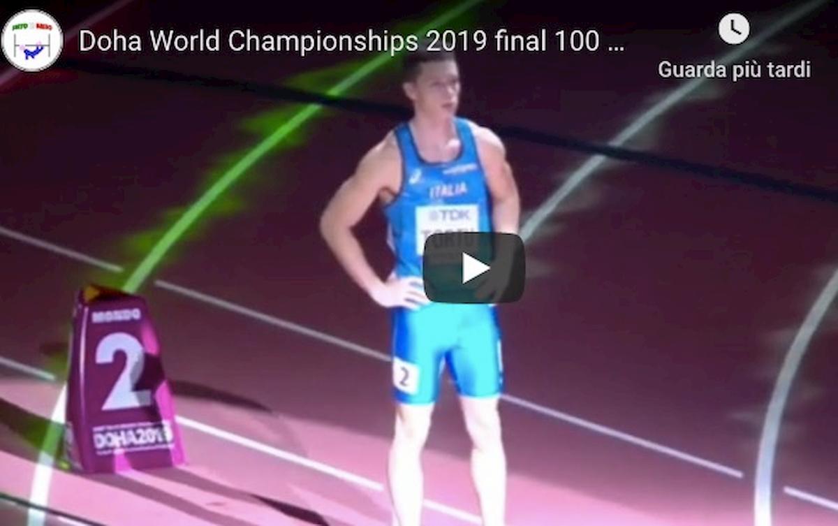 Filippo Tortu 100 metri youtube video italiano non ci arrivava da 32 anni