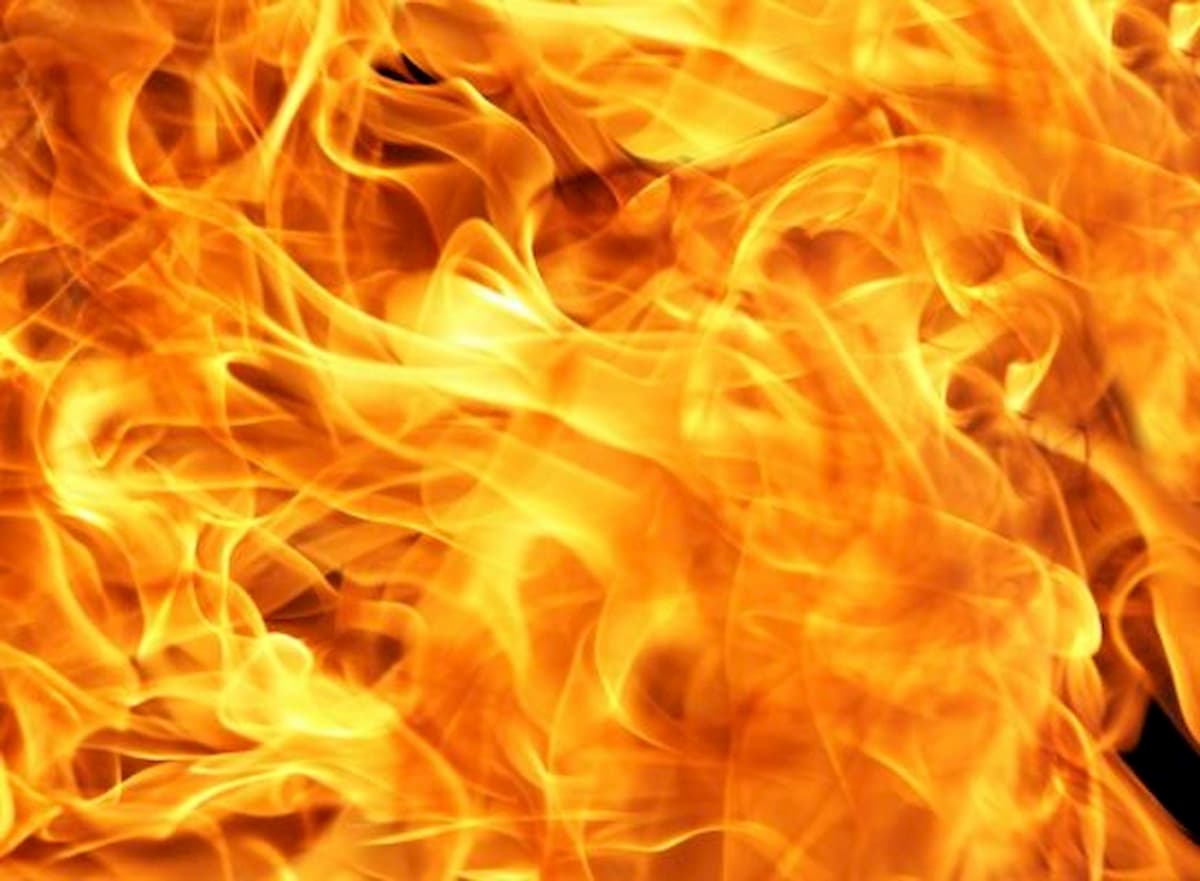 Incendio in ospedale