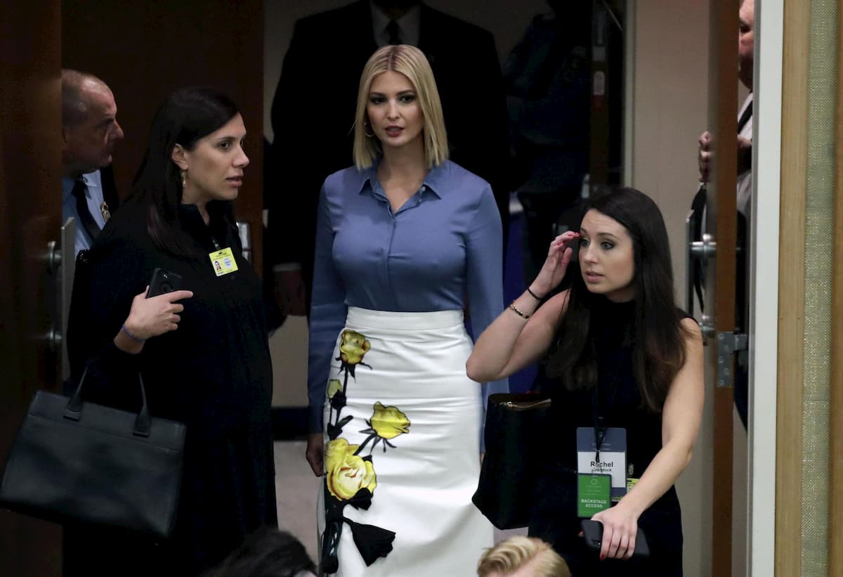 Ivanka Trump all’Onu senza reggiseno? Le foto sembrano non lasciare dubbi...