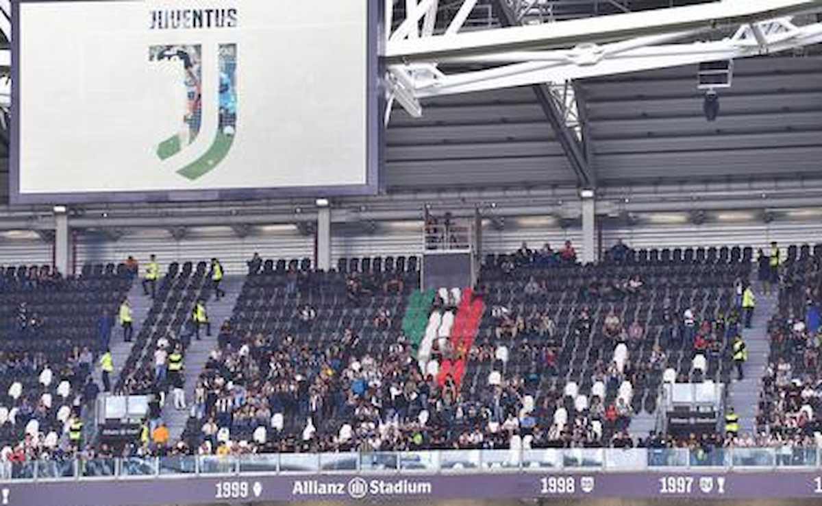 Juventus Spal felpe ultrà identificati partita calcio Serie A