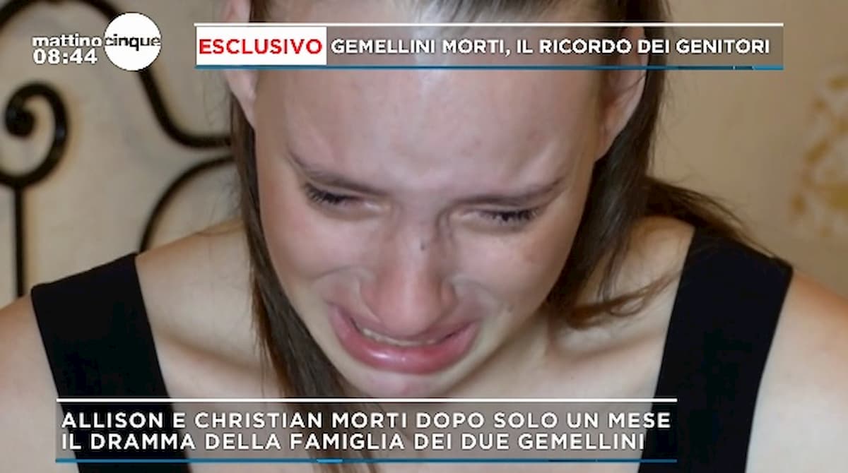 Mattino Cinque, la mamma dei gemellini morti a un mese dalla nascita: “Erano sani, vogliamo giustizia”