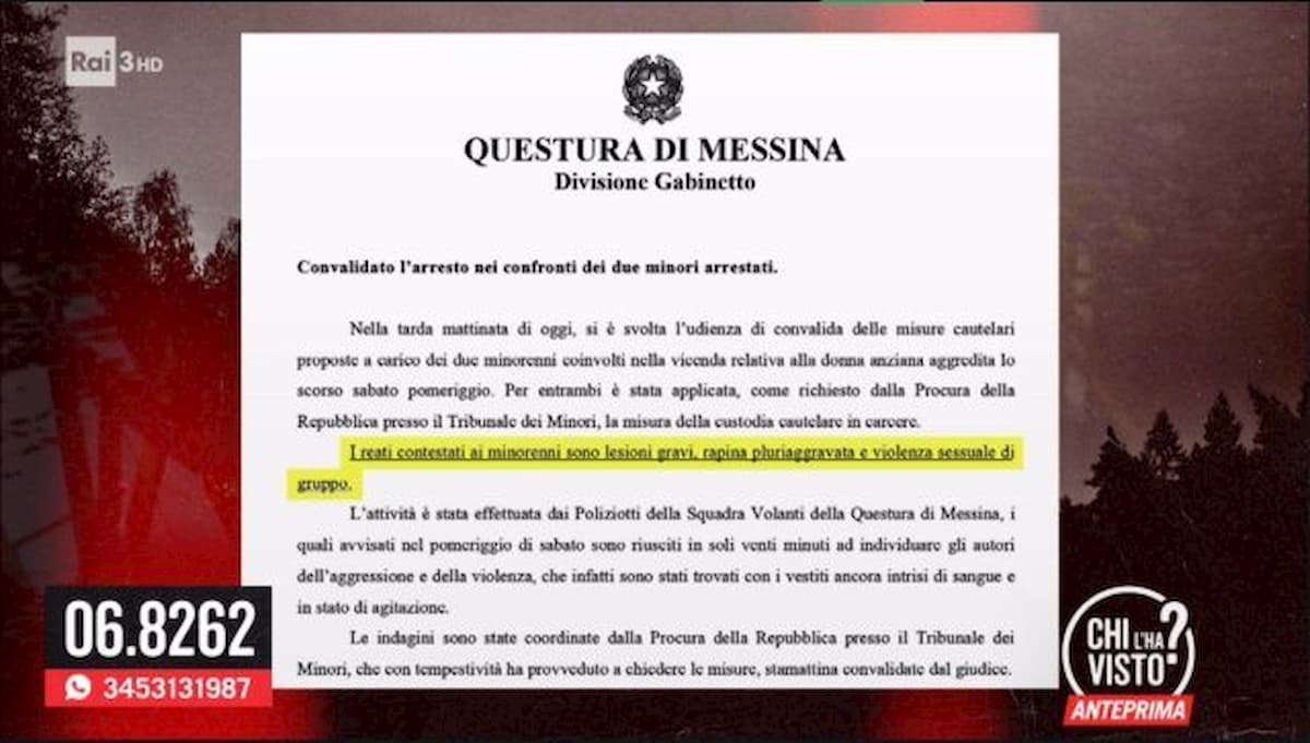 Appello di Chi l'ha visto?