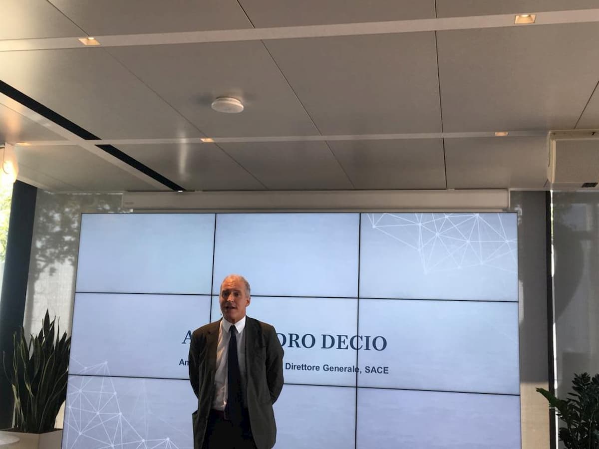 Alessandro Decio, a.d. di Sace