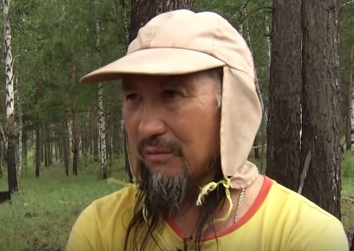 Il sedicente sciamano Alexander Gabyshev