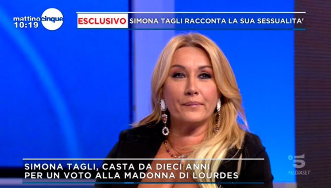 Simona Tagli castità