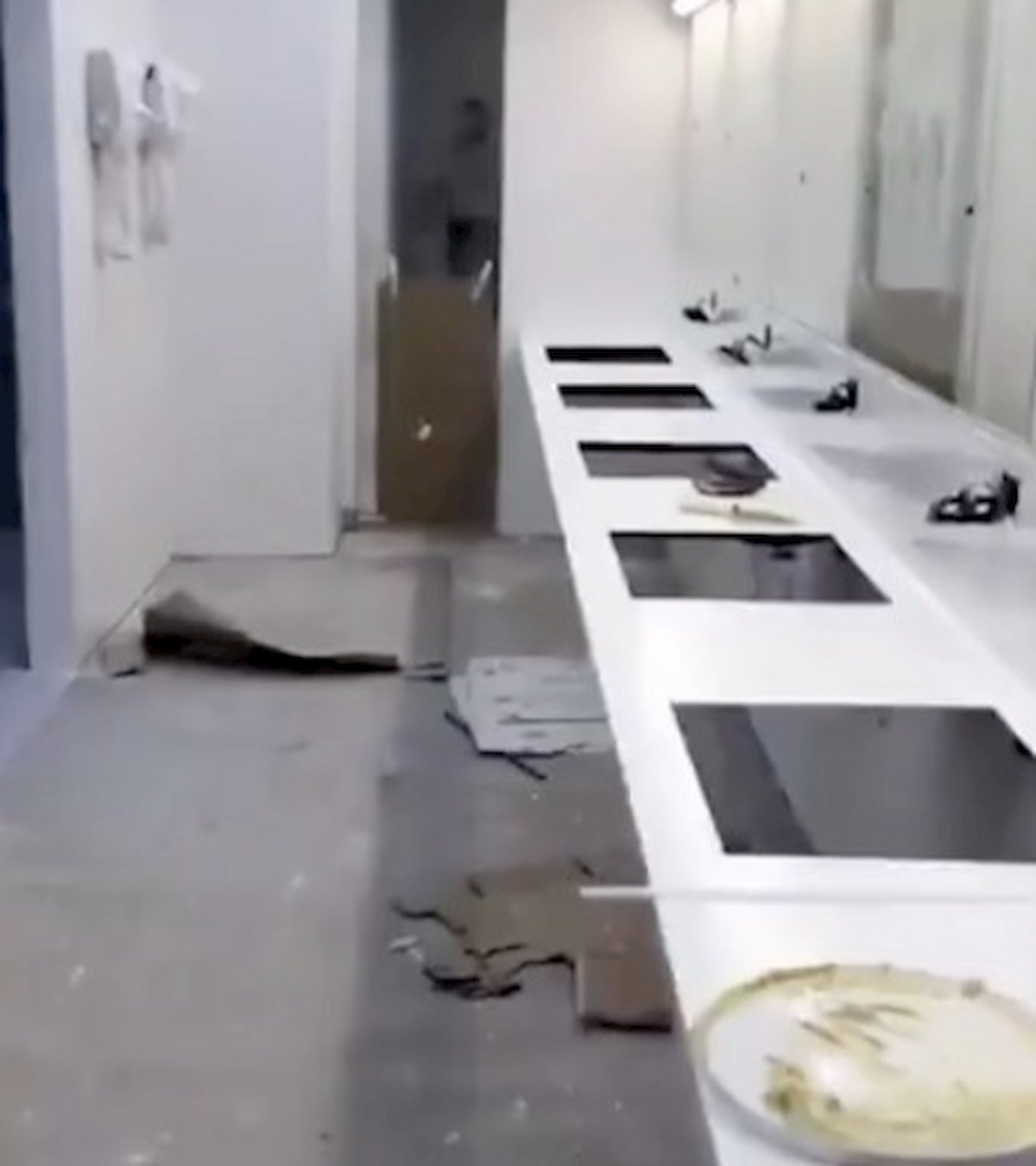 Spogliatoi San Paolo Napoli video foto pubblicate sui social