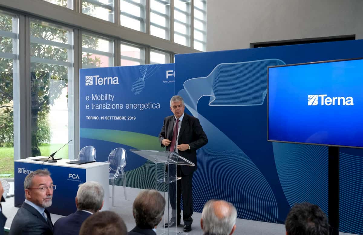 Fca e Terna insieme per mobilità sostenibile, l'auto elettrica restituirà l'energia inutilizzata