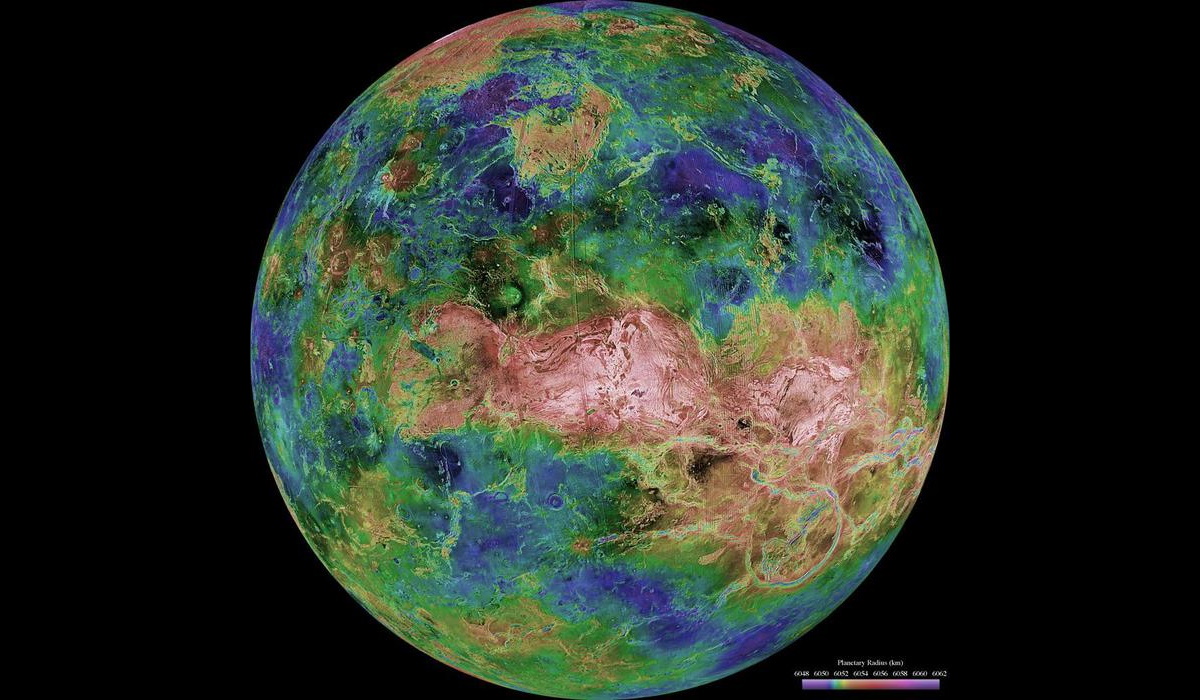 Venere oceani clima temperato