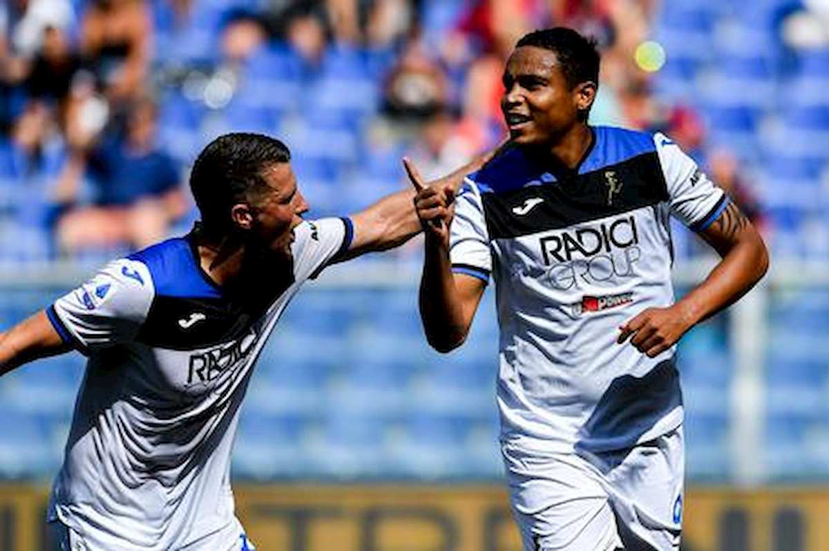 Atalanta Udinese 7 1 gol Muriel Ilicic Pasalic scudetto