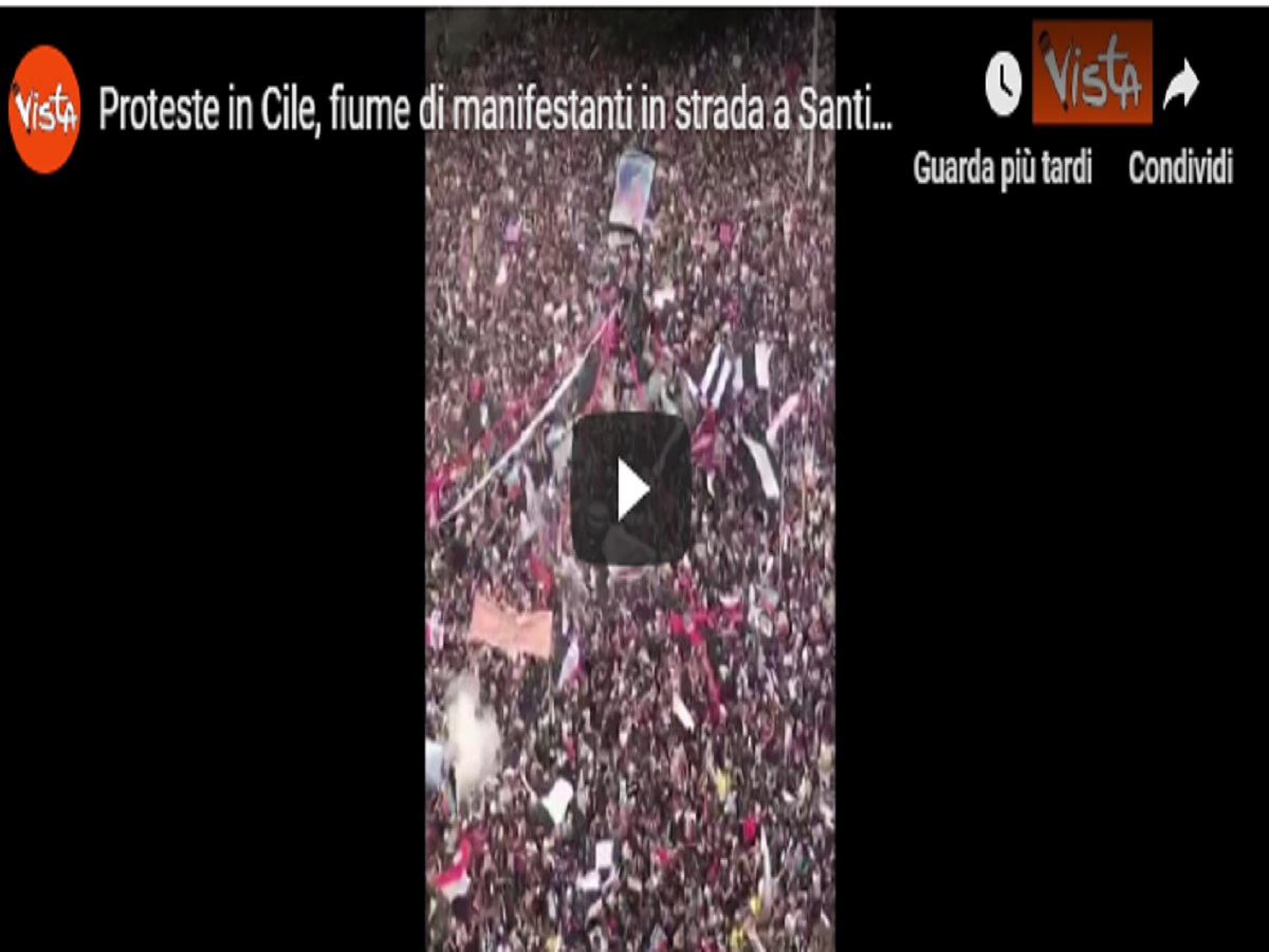 Proteste in Cile, Vista