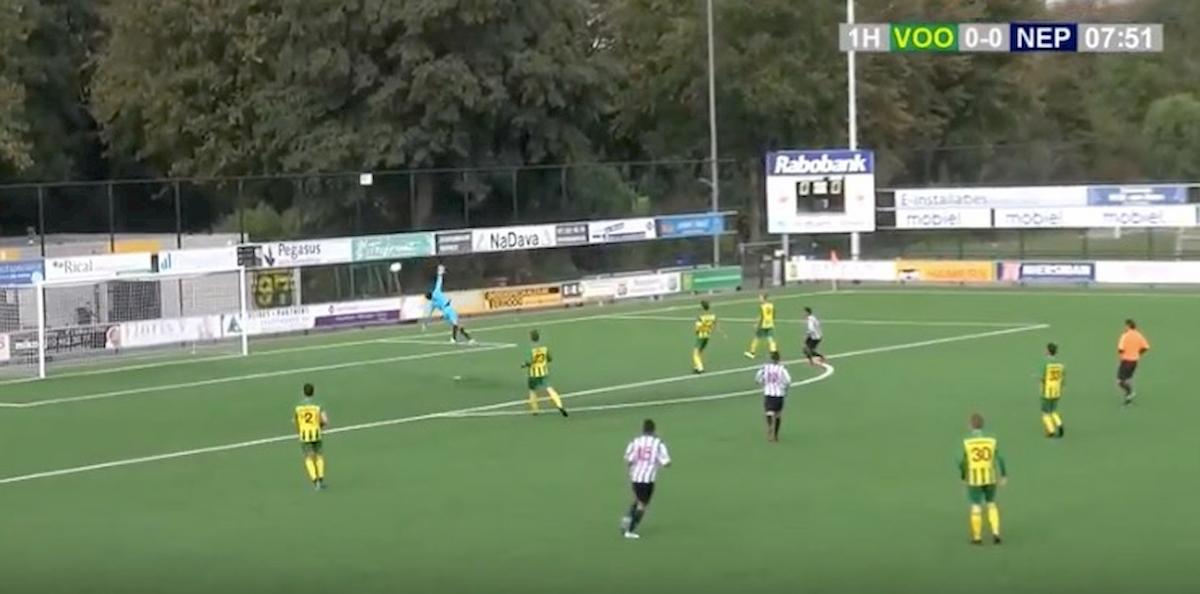 Claudio Santos Silva video youtube gol più bello settimana Olanda