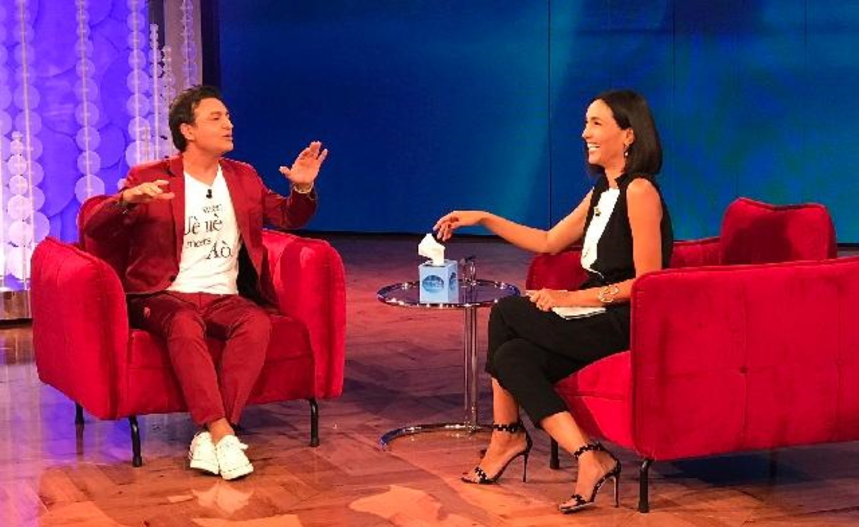 Agostino Penna commosso vieni da me