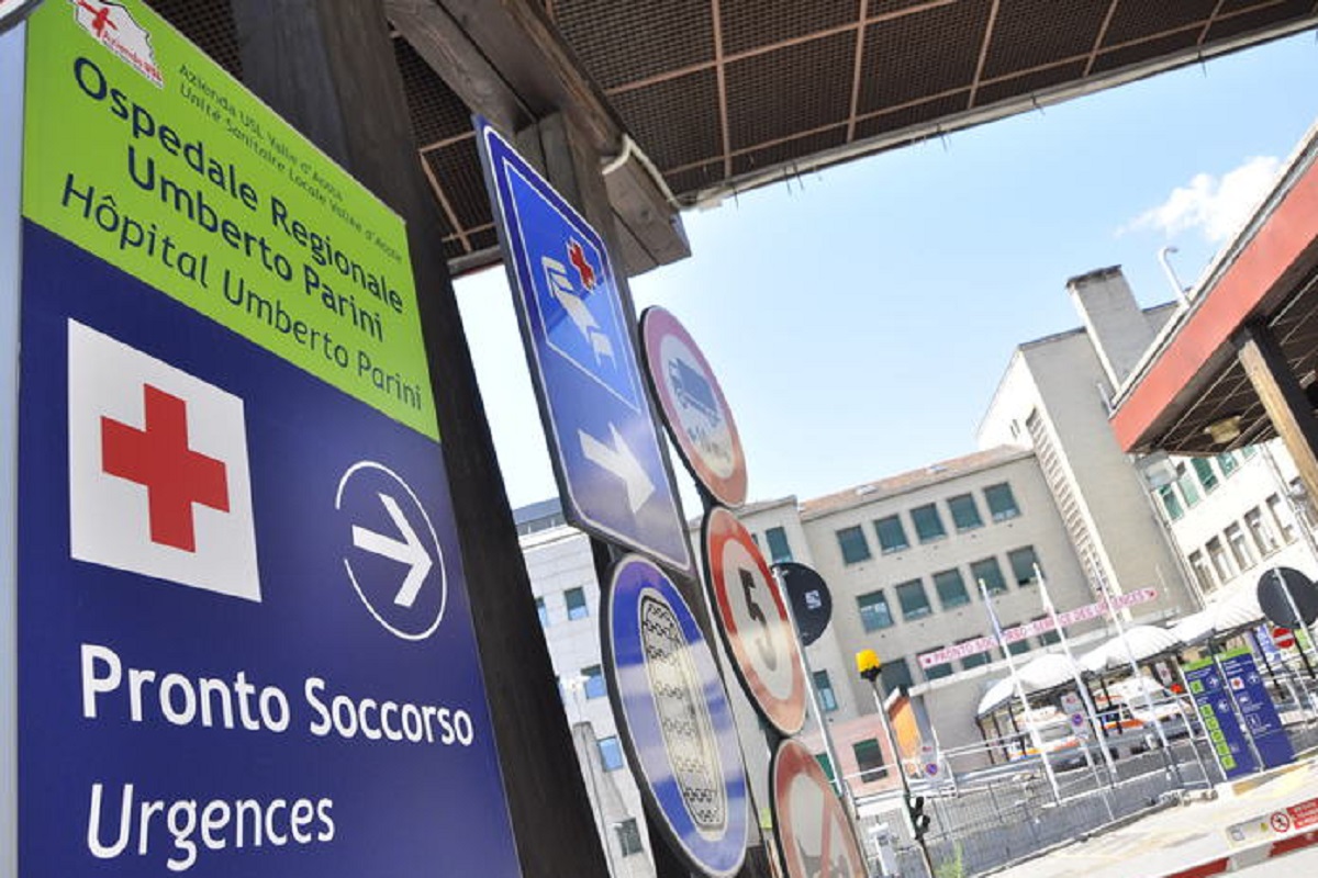 Il pronto soccorso di Aosta