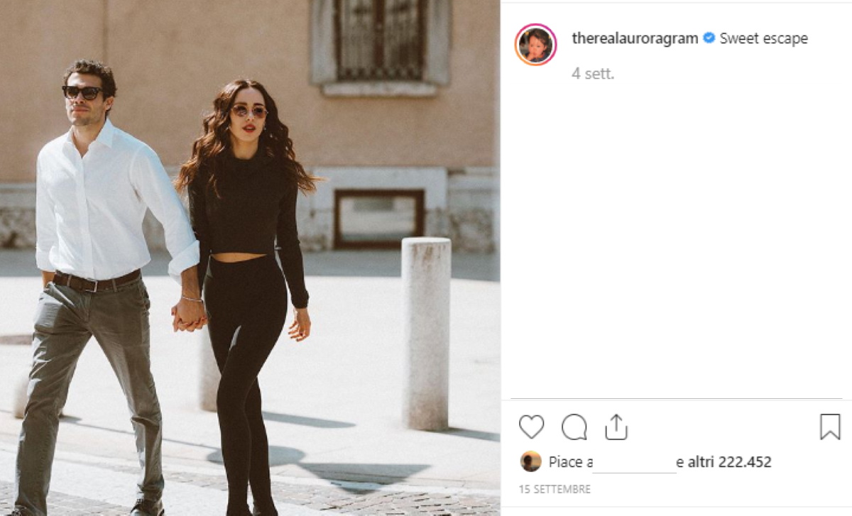 Aurora Ramazzotti Goffredo Cerza suoceri