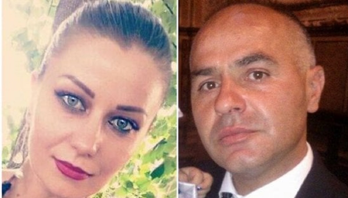 La vittima, Zinaida Solonari, e il marito che l'ha uccisa Maurizio Quattrocchi, Facebook