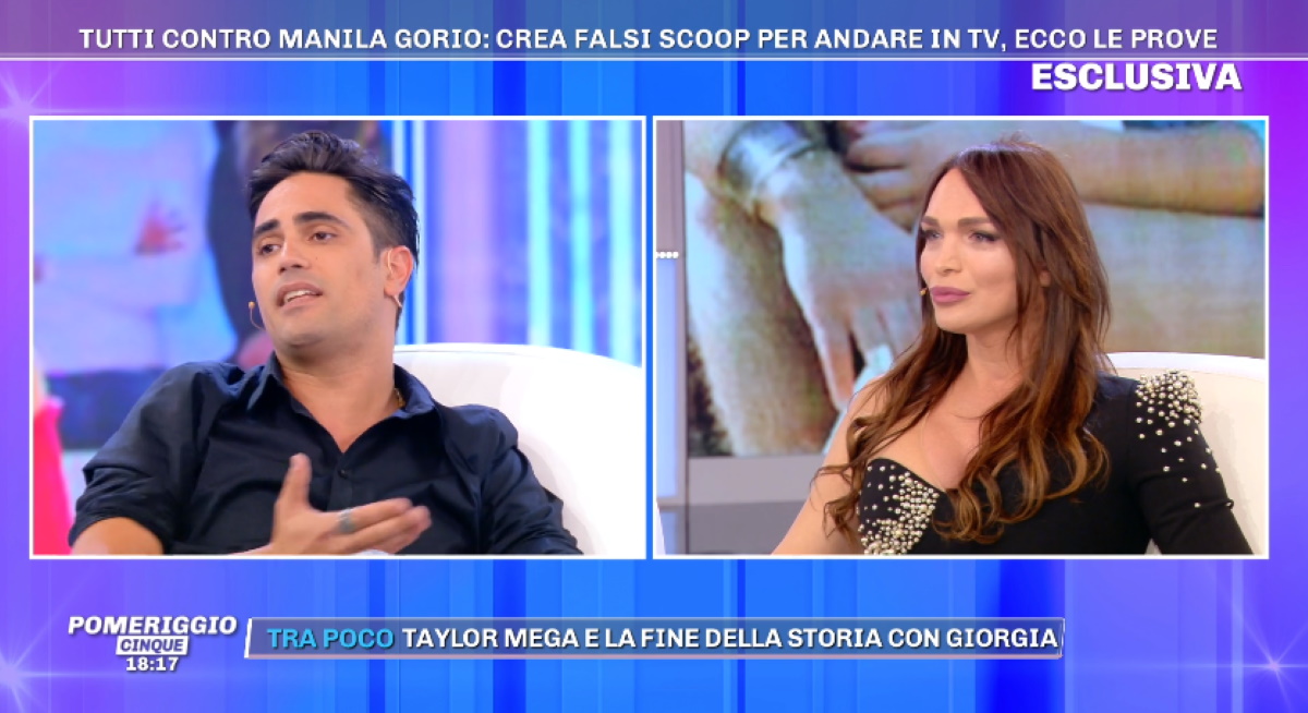 Biagio D'Anelli Manila Gorio Pomeriggio 5