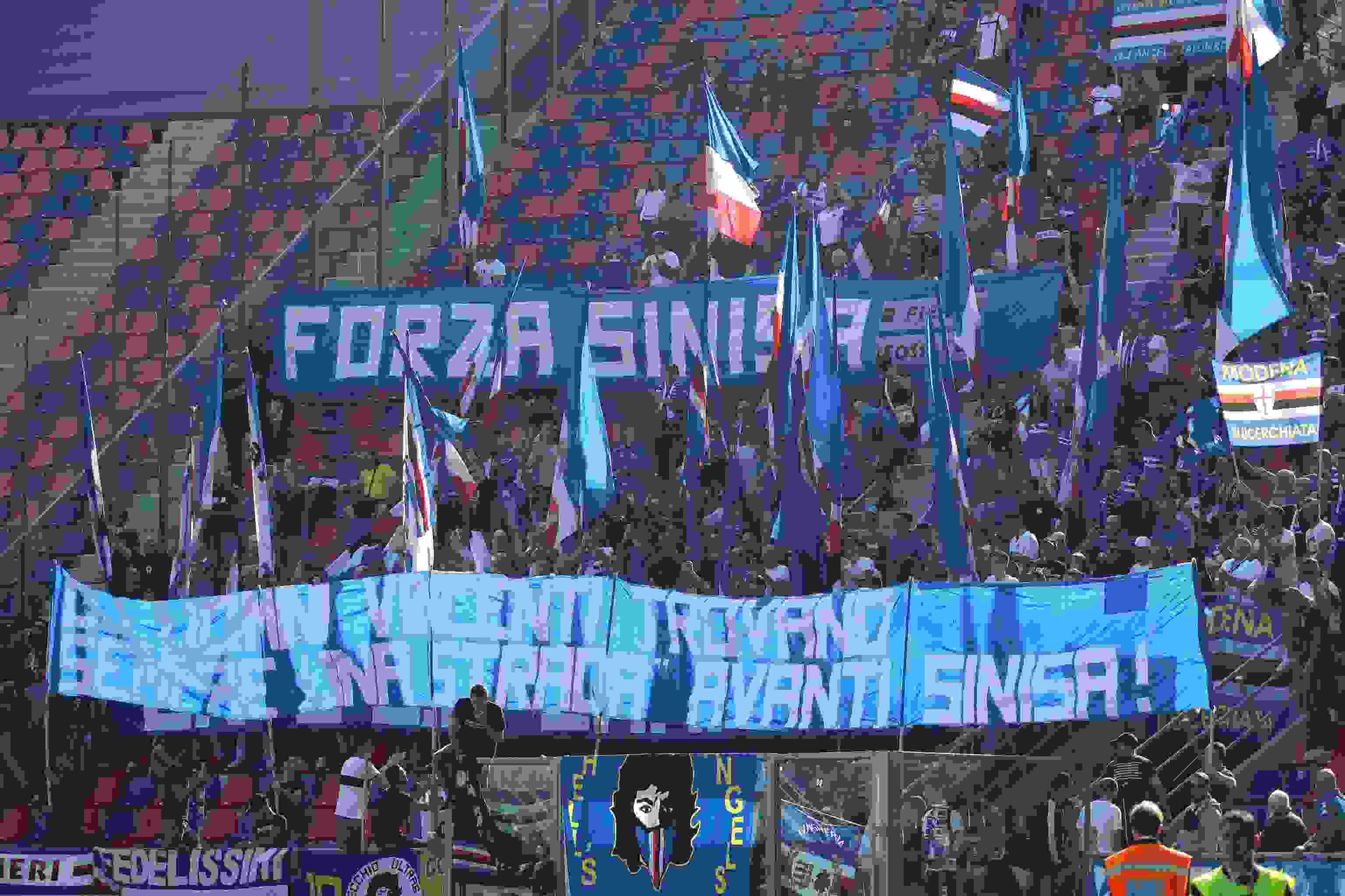 Bologna Sampdoria striscione Mihajlovic