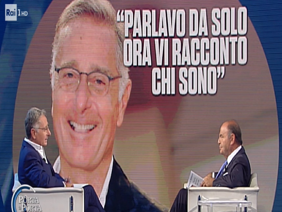 Paolo Bonolis a Porta a Porta