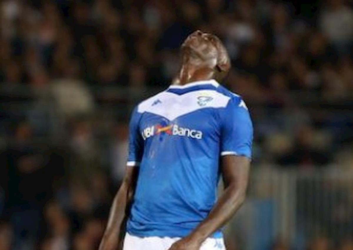 Brescia Inter Balotelli cori Se saltelli muore pezzo di m e p