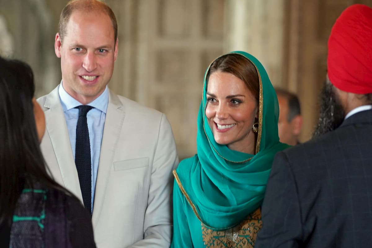 Kate Middleton e William, paura in volo per una tempesta di fulmini in Pakistan
