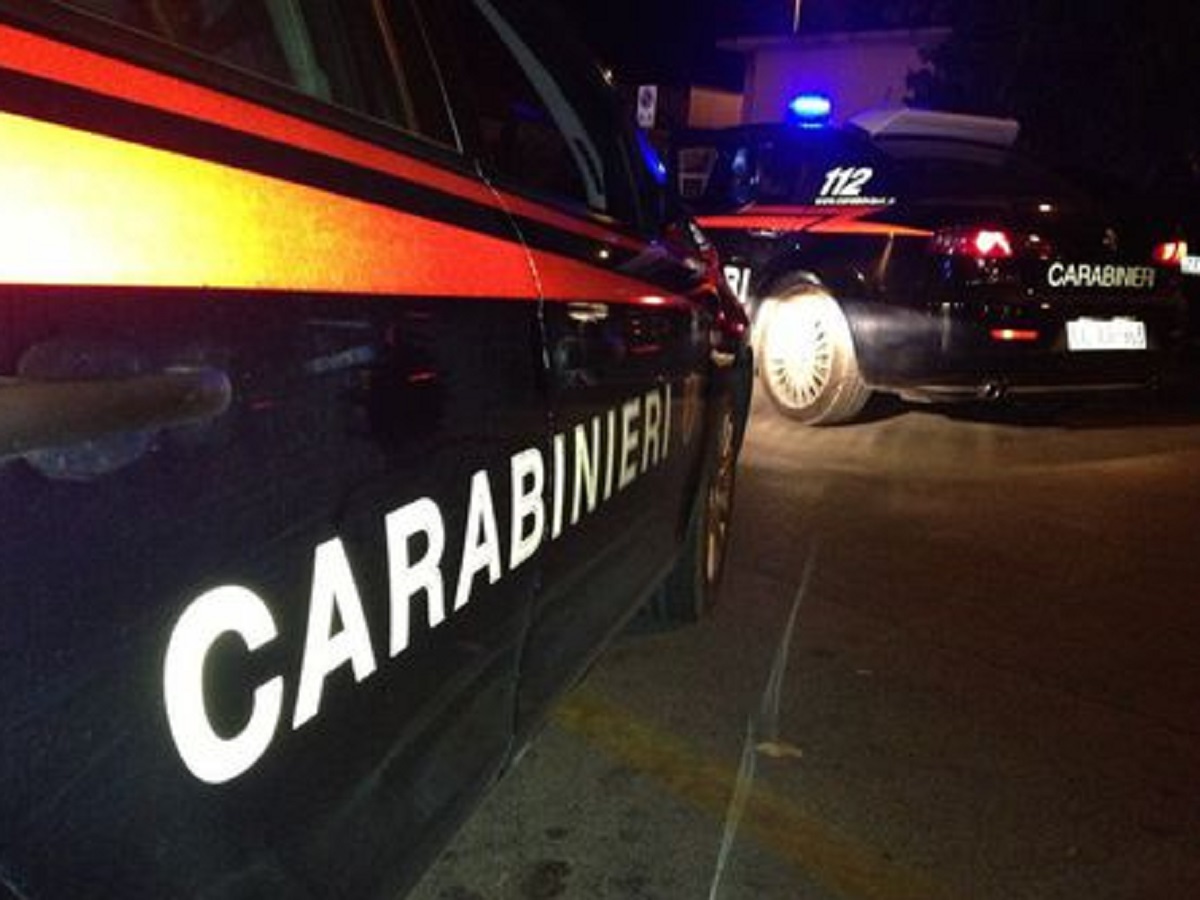 Una volante dei carabinieri, Ansa