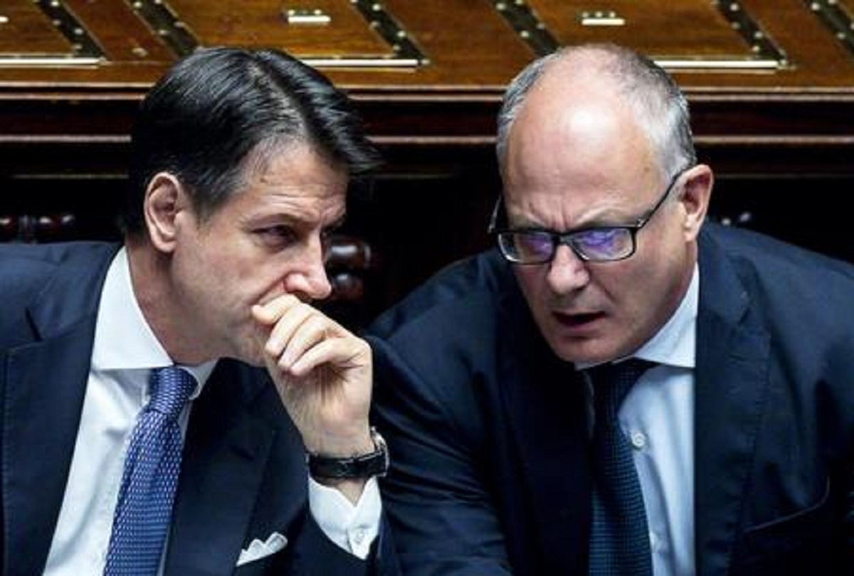Giuseppe Conte e Roberto Gualtieri