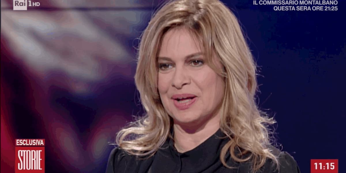 Debora Caprioglio a Storie Italiane