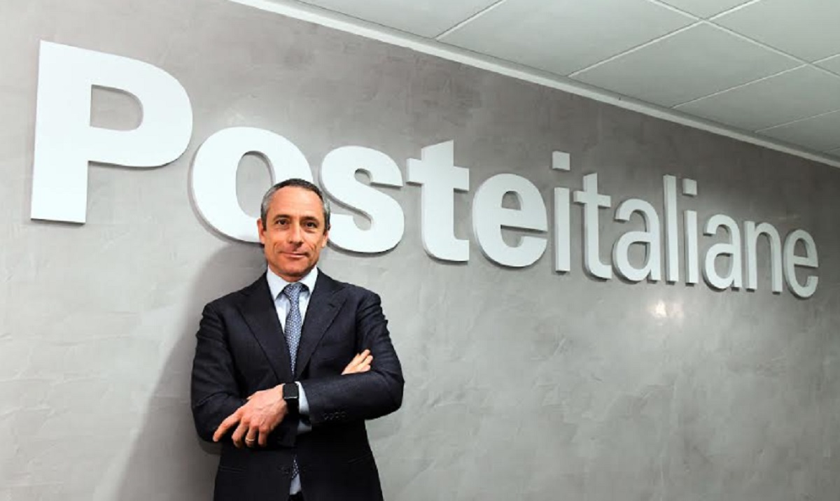 L'amministratore delegato di Poste Italiane Matteo Del Fante