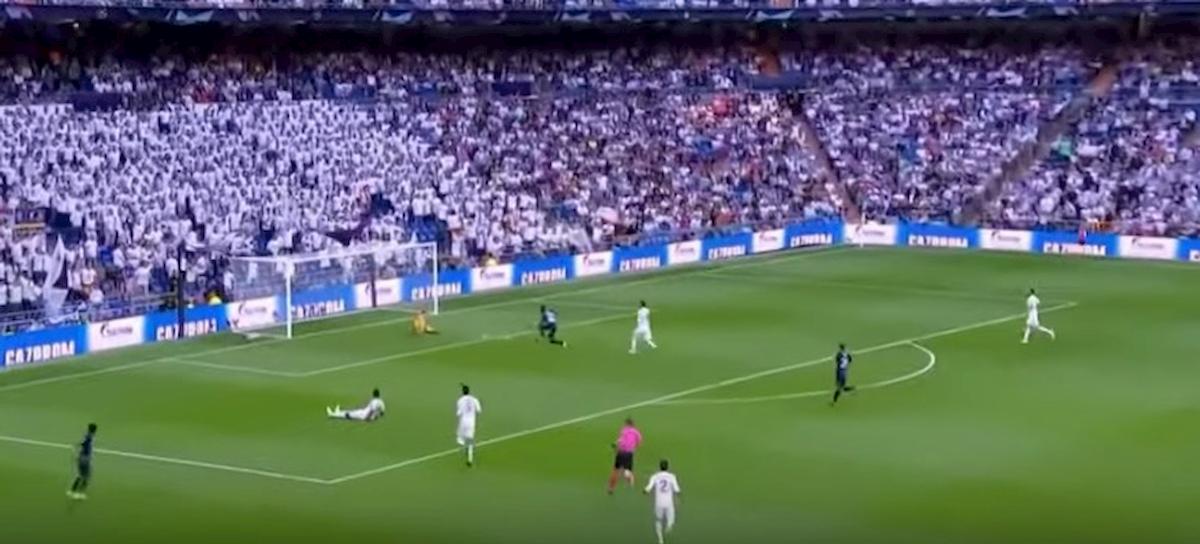 Emmanuel Dennis Real Madrid chi è doppietta Bruges Champions League