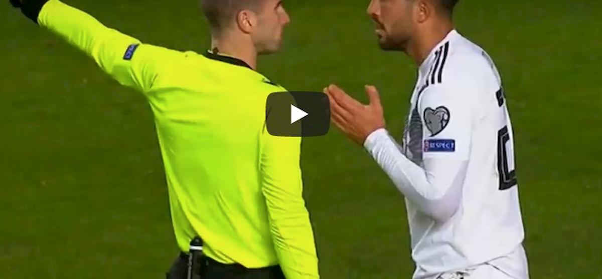 Emre Can espulsione video YouTube Estonia Germania Euro 2020