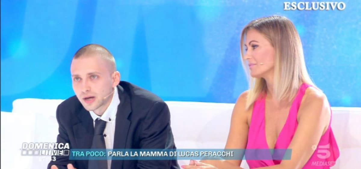 Domenica Live, Riccardino sulla sorella Mercedesz: "Lei è succube di Lucas Peracchi"