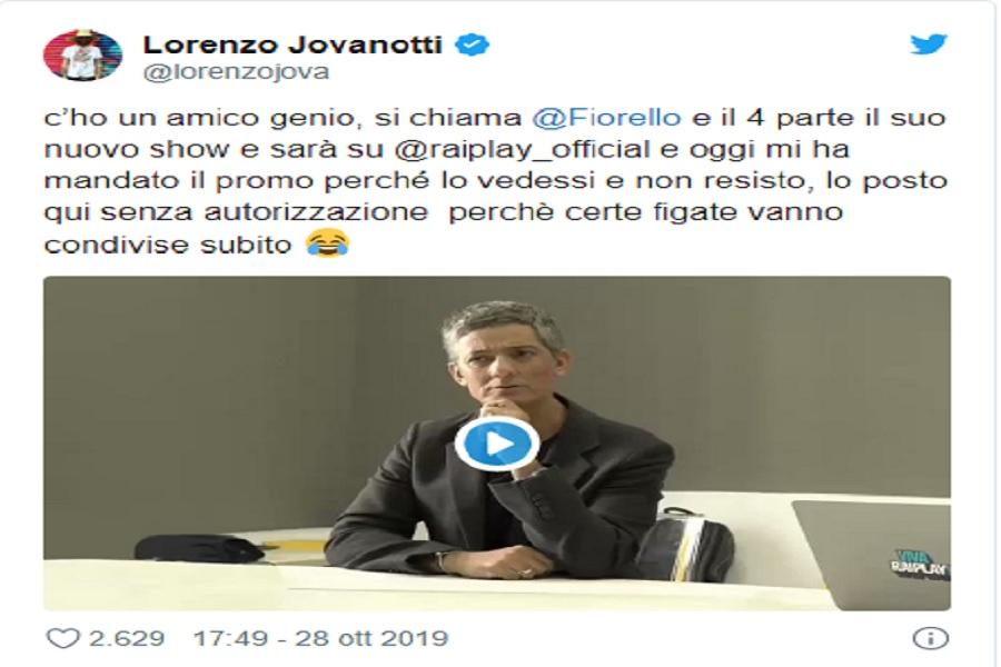 vivaraiplay spot fiorello