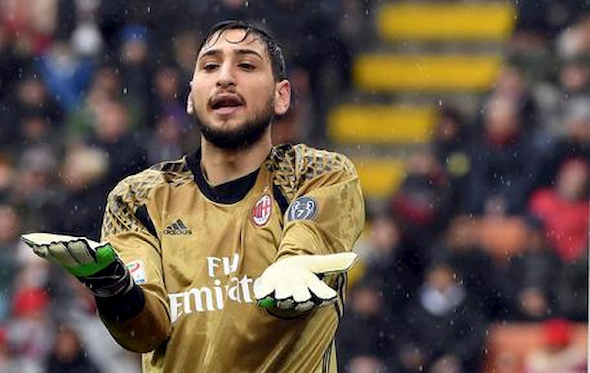 Genoa Milan Donnarumma infortunio gioca Reina salta Nazionale
